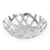 Recycled Aluminum Alloy Modern Fruit / Bread Bowl