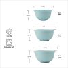 3-Piece Nesting Mixing Bowl Set, Blue