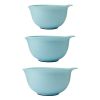 3-Piece Nesting Mixing Bowl Set, Blue