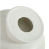 12-Inch Speckled White Ceramic Decorative Bowl