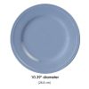 12-Piece Stoneware Dinnerware Set, Blue