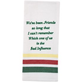 WE'VE BEEN FRIENDS DISHTOWEL