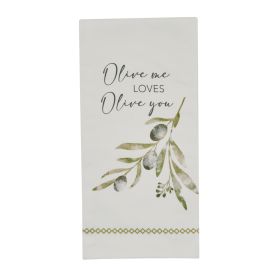 OLIVE ME LOVES DECORATIVE DISHTOWEL