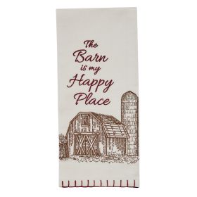 BARN HAPPY PLACE DISHTOWEL