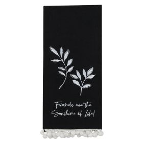 FRIENDS ARE SUNSHINE DECORATIVE DISHTOWEL