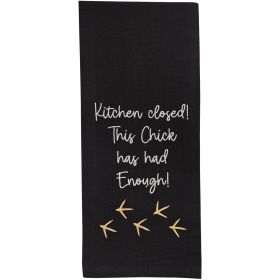 KITCHEN CLOSED! DISHTOWEL