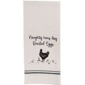 NAUGHTY HENS DISHTOWEL
