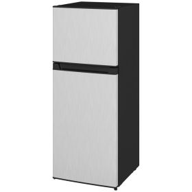 Small Refrigerator/Freezer, Silver (Option: Silver-490x500x1210 mm)