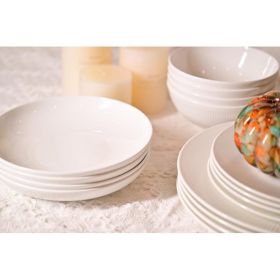 Dandelion Bone China Dinnerware Set (Option: Ivory White)