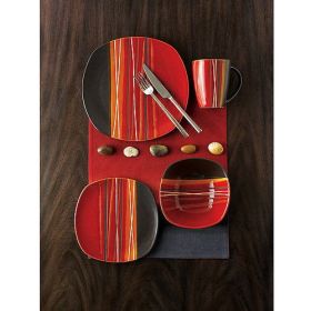 Brown Bazaar Dinnerware Set (Actual Color: )